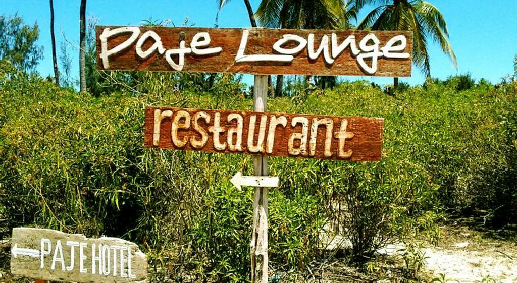 Villa Paje Lounge Exterior foto
